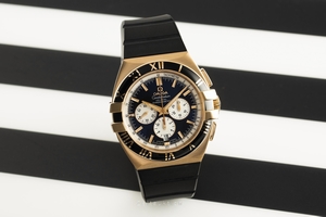 Omega Constellation chronograph 18 ct red gold automatic Kal. 3313 Ref. 1619.51.91
