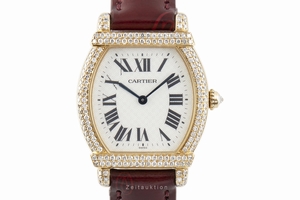 Cartier Tortue 18 ct gold quartz Kal. 157.06 Ref. 2306