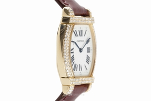 Cartier Tortue 18 ct gold quartz Kal. 157.06 Ref. 2306