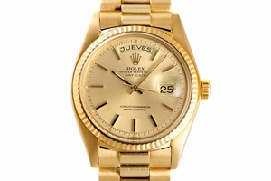 Rolex Day-Date 18 ct gold automatic Kal. 1556 Ref. 1803