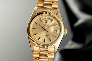 Rolex Day-Date 18 ct gold automatic Kal. 1556 Ref. 1803