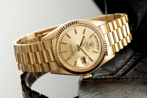 Rolex Day-Date 18 ct gold automatic Kal. 1556 Ref. 1803