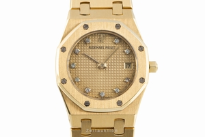 Audemars Piguet Royal Oak 18 ct gold quartz Kal. 2610