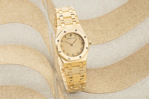 Audemars Piguet Royal Oak 18 ct gold quartz Kal. 2610
