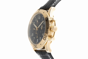 Breguet Type XX chronograph 18 ct gold automatic Kal. 582 Ref. 3820