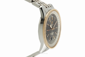Breitling Navitimer steel / gold automatic Kal. B17 Ref. U17326
