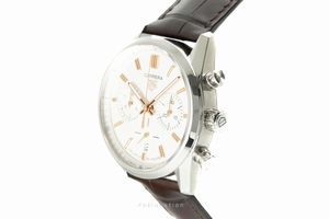 Tag Heuer Carrera chronograph steel automatic Kal. Heuer 02 Ref. CBN2013-0