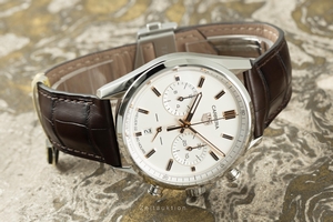 Tag Heuer Carrera chronograph steel automatic Kal. Heuer 02 Ref. CBN2013-0