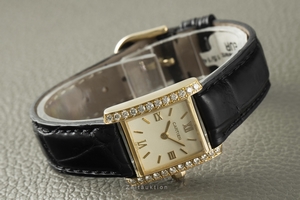 Cartier Tank Francaise 18 ct gold quartz Kal. 057 Ref. 2385