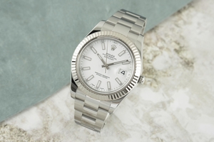 Rolex Datejust steel / white gold automatic Kal. 3136 Ref. 116334