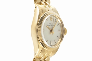 Rolex Oyster Perpetual 18 ct gold automatic Kal. 2030 Ref. 6719