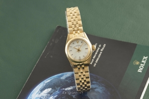 Rolex Oyster Perpetual 18 ct gold automatic Kal. 2030 Ref. 6719