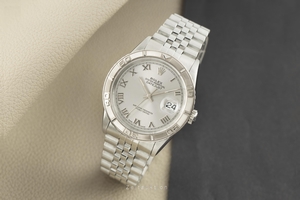 Rolex Datejust Turn-O-Graph steel / white gold automatic Kal. 3135 Ref. 16264