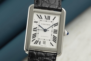 Cartier Tank steel automatic Kal. 1847MC Ref. 3800