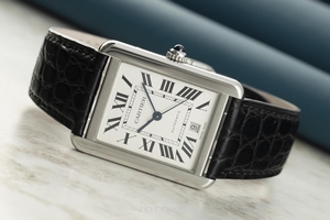 Cartier Tank steel automatic Kal. 1847MC Ref. 3800