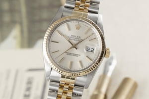 Rolex Datejust steel / gold automatic Kal. 3035 Ref. 16013