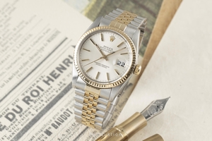 Rolex Datejust steel / gold automatic Kal. 3035 Ref. 16013