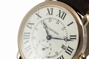 Cartier Ronde Louis 18 ct red gold automatic Kal. 1904-PS Ref. W6801005