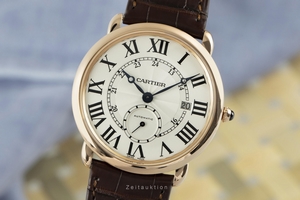 Cartier Ronde Louis 18 ct red gold automatic Kal. 1904-PS Ref. W6801005