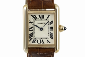 Cartier Tank 18 ct gold quartz Kal. 057 Ref. 2442