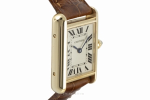Cartier Tank 18 ct gold quartz Kal. 057 Ref. 2442