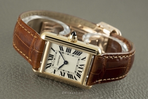 Cartier Tank 18 ct gold quartz Kal. 057 Ref. 2442