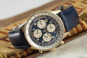 Breitling Navitimer chronograph 18 ct gold automatic Ref. K33030