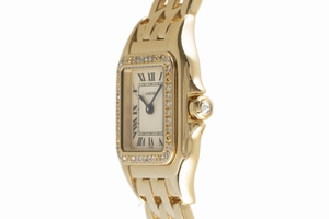 Cartier Panthere 18 ct gold quartz Kal. 157.06 Ref. 12802