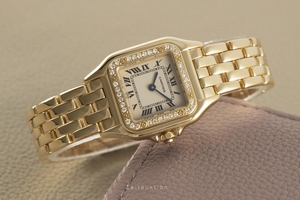 Cartier Panthere 18 ct gold quartz Kal. 157.06 Ref. 12802