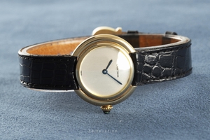 Cartier Vendome 18 ct gold manual winding Kal. 67X