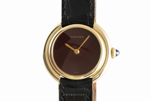 Cartier Vendome 18 ct gold manual winding Kal. 67X