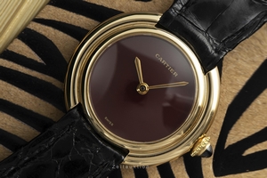 Cartier Vendome 18 ct gold manual winding Kal. 67X