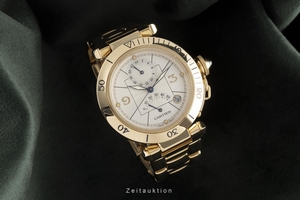 Cartier Pasha 18 ct gold automatic Kal. 480 Ref. 2395