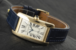 Cartier Tank Americaine 18 ct gold automatic Kal. 120 Ref. 1740