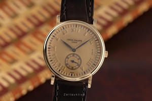 Patek Philippe Calatrava 18 ct gold manual winding Kal. 215 Ref. 5022