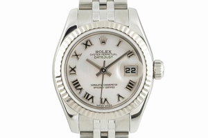 Rolex Lady Datejust steel / white gold automatic Kal. 2235 Ref. 179174