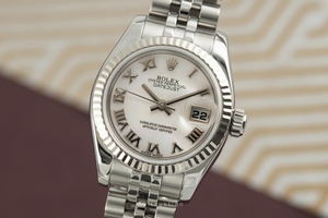 Rolex Lady Datejust steel / white gold automatic Kal. 2235 Ref. 179174