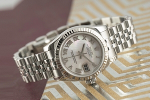 Rolex Lady Datejust steel / white gold automatic Kal. 2235 Ref. 179174