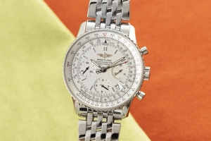 Breitling Navitimer chronograph steel automatic Kal. B23 Ref. A23322