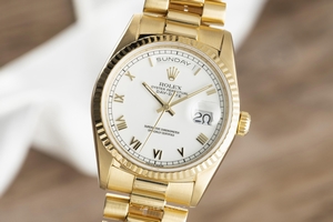 Rolex Day-Date 18 ct gold automatic Kal. 3155 Ref. 18238