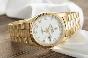 Rolex Day-Date 18 ct gold automatic Kal. 3155 Ref. 18238