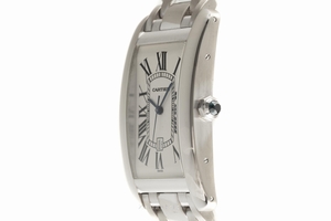 Cartier Tank Americaine 18 ct white gold automatic Kal. 120 Ref. 1741