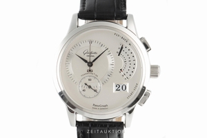 Glashutte Original PanoGraph chronograph steel manual winding