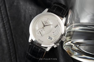 Glashutte Original PanoGraph chronograph steel manual winding