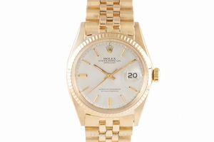 Rolex Datejust 18 ct gold automatic Kal. 1570 Ref. 1601