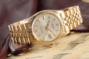 Rolex Datejust 18 ct gold automatic Kal. 1570 Ref. 1601