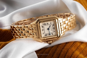 Cartier Panthere 18 ct gold quartz Kal. 157 Ref. 1070