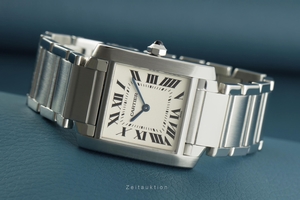 Cartier Tank Francaise steel quartz Kal. 157.06 Ref. 2301