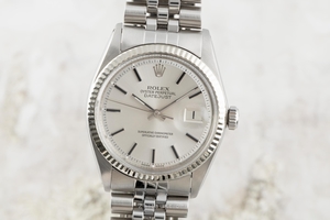 Rolex Datejust steel / white gold automatic Kal. 1570 Ref. 1601 VINTAGE