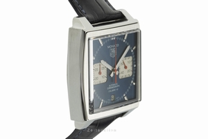 Tag Heuer Monaco chronograph steel automatic Kal. 12 Ref. CAW2111